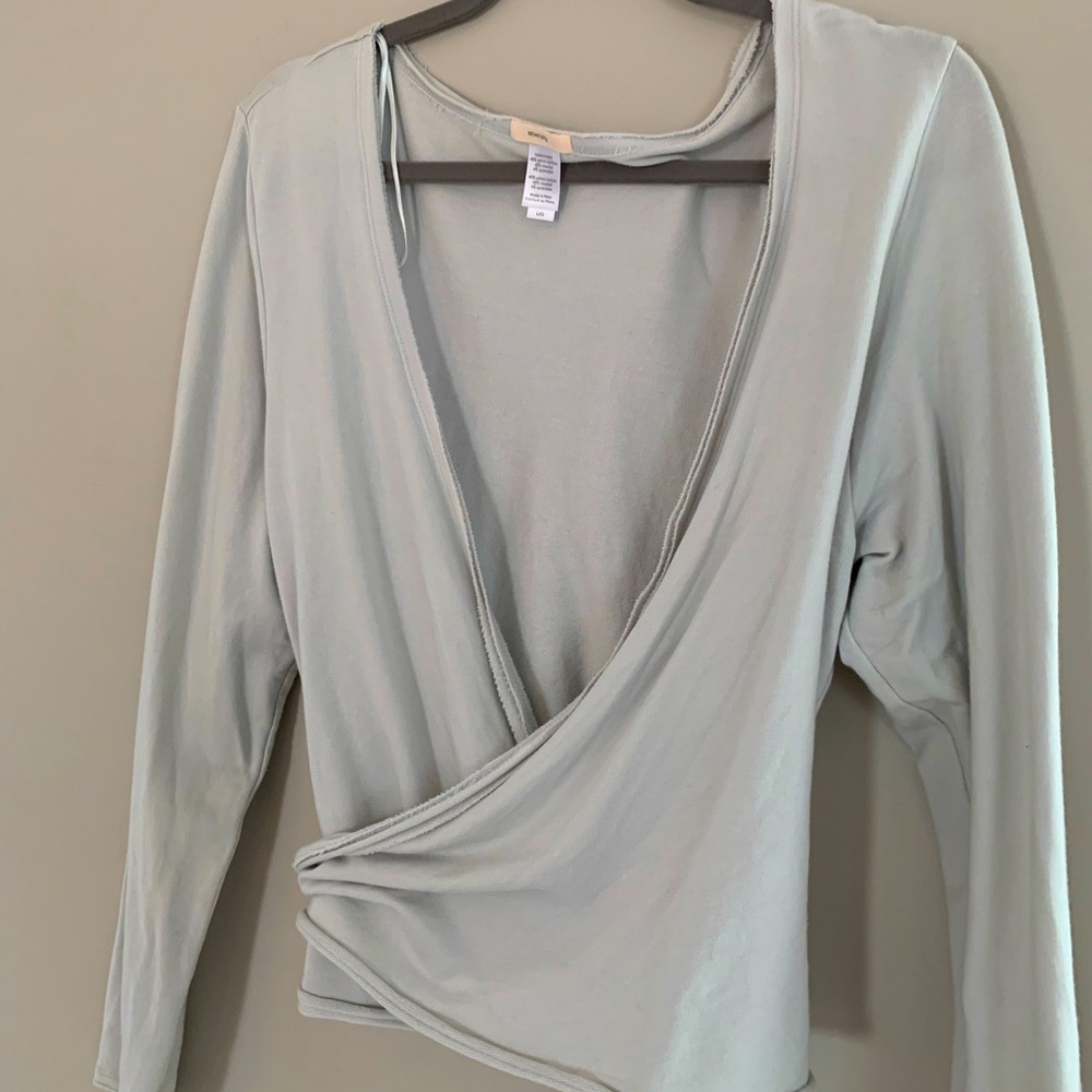 Soft Eberjey Wrap Top